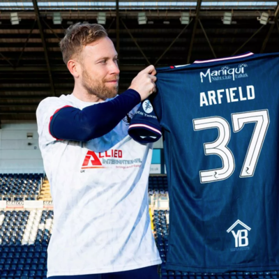 Scott Arfield Signed Shirt